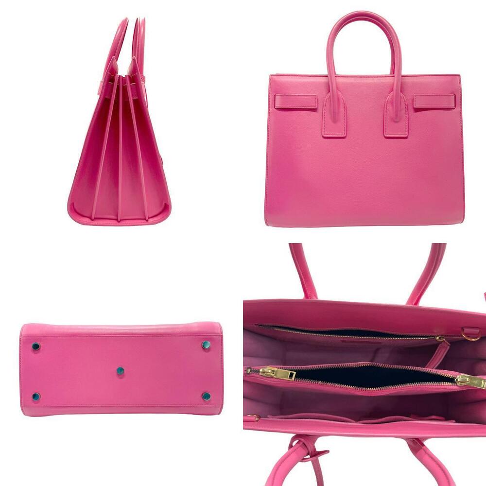 Saint Laurent leather pink Jour Shoulder Sac Bag de